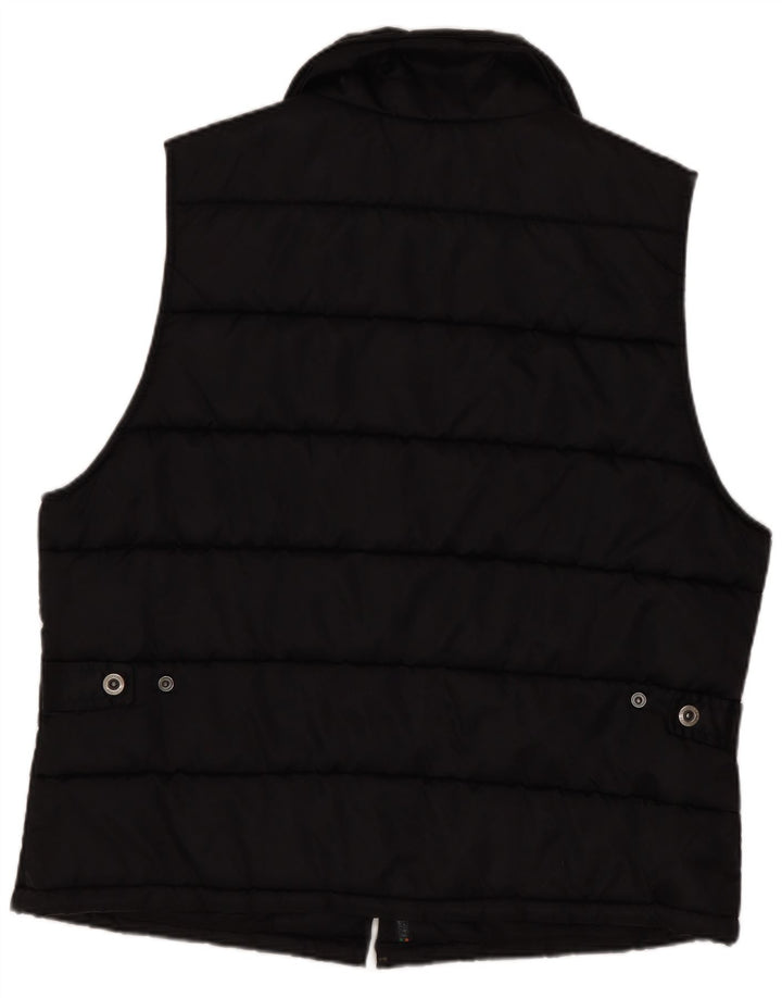 Fusion Damen Wattierte Weste UK 18 XL Schwarz Nylon