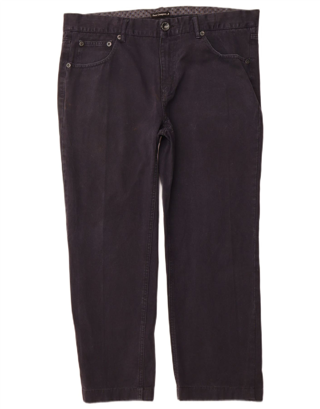 BEST COMPANY Herren-Freizeithose, gerade, EU 54, 2XL, W38, L26, Marineblau