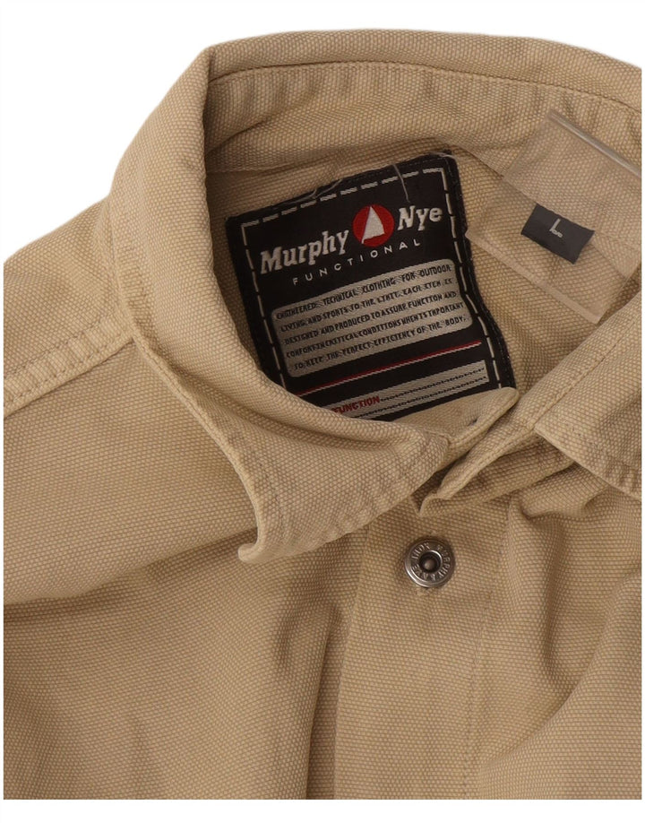 Murphy & Nye Herrenhemd Large Beige