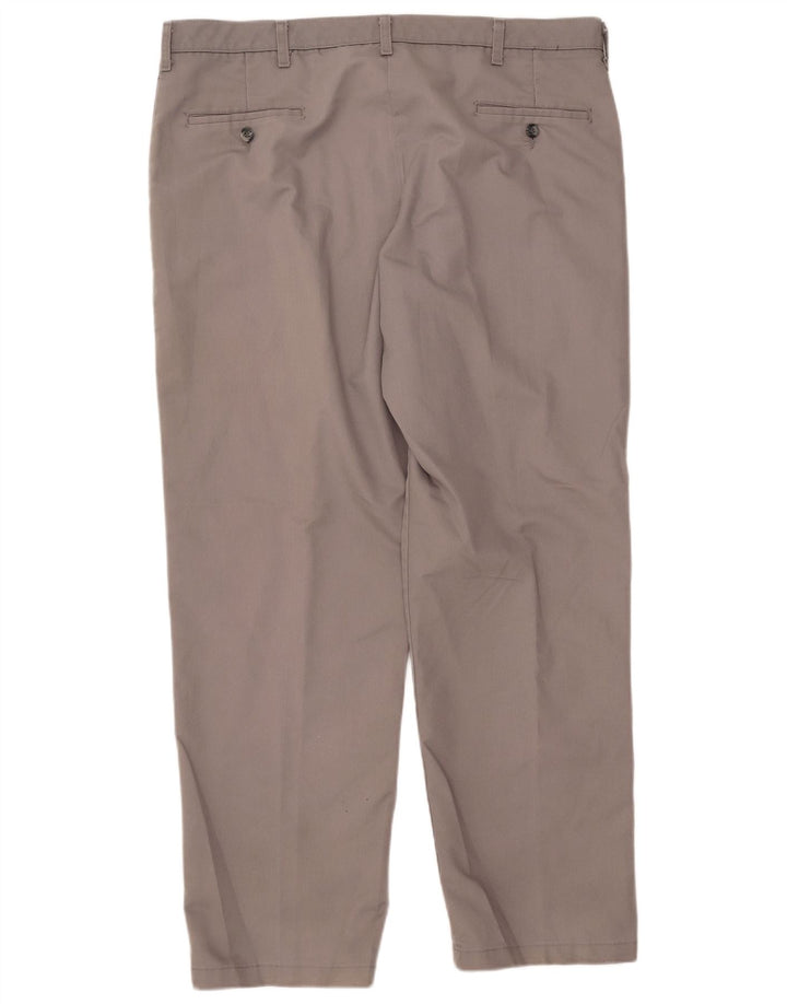 Lee Herren Straight Classic Fit Chinohose W40 L32 Grau Polyester