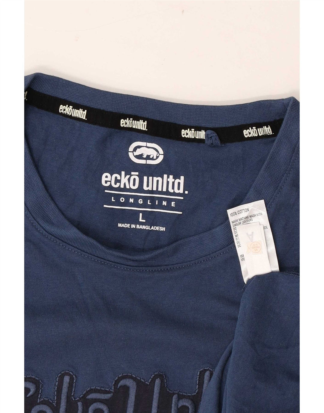 Ecko Unltd Herren-T-Shirt mit Grafik, groß, marineblau, Baumwolle