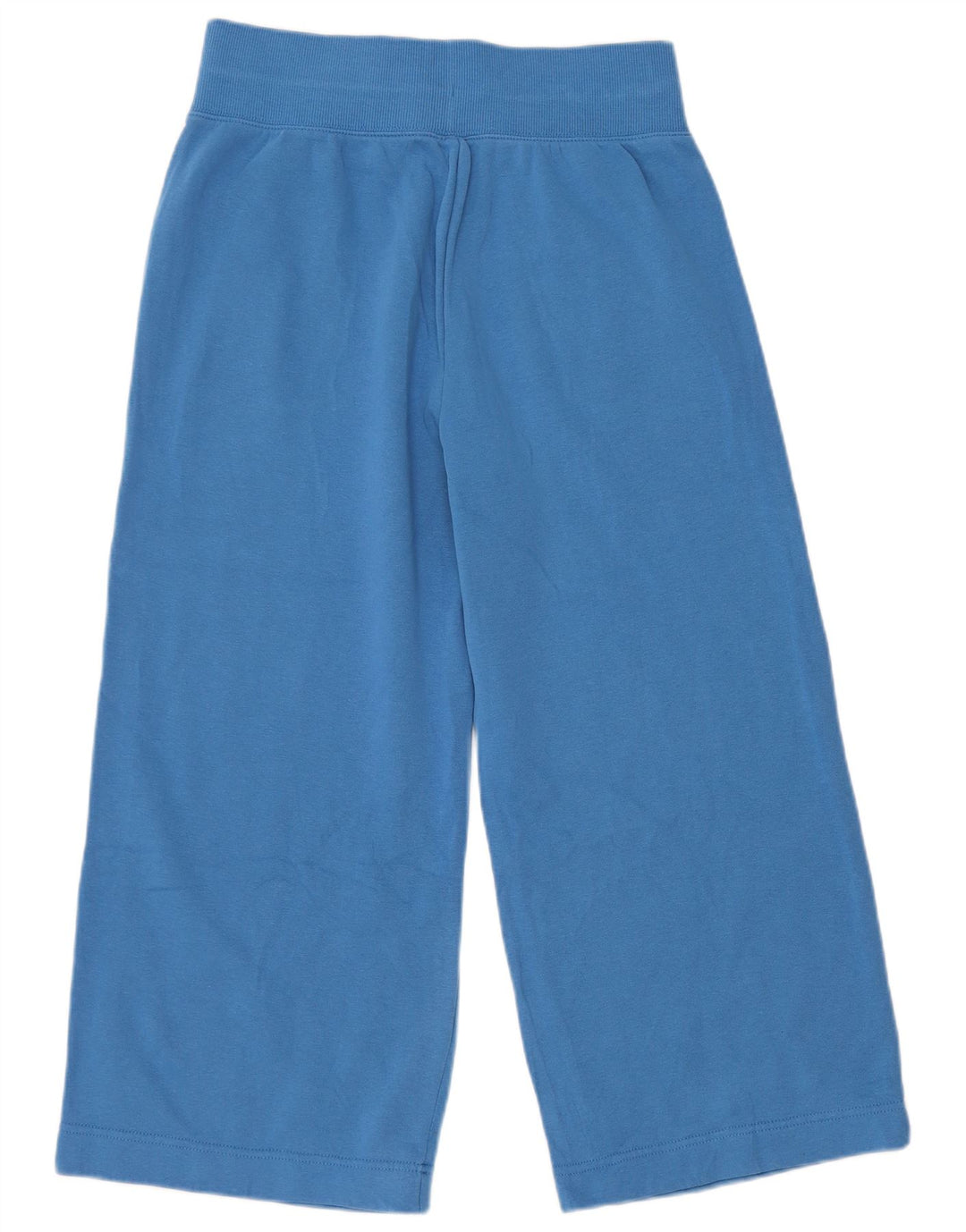 Nike Damen Crop Wide Leg Trainingshose UK 14 Mittelblau