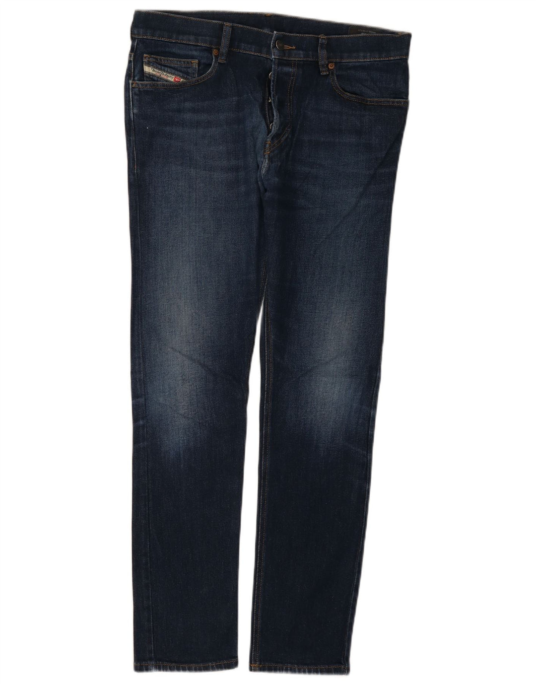 DIESEL Herren D-Luster Slim Jeans W33 L30 Blaue Baumwolle