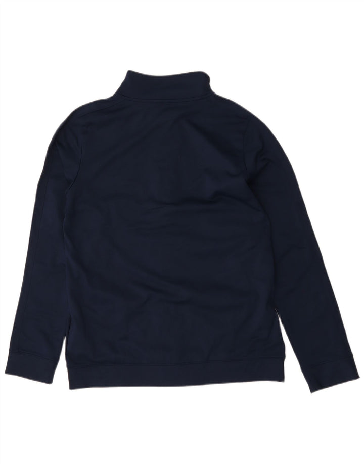 Under Armour Jungen-Trainingsanzug-Top-Jacke, 13–14 Jahre, XL, Marineblau, Polyester