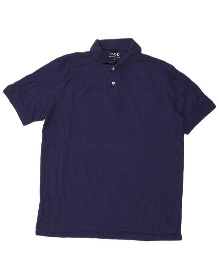 Izod Herren-Poloshirt aus mittlerer marineblauer Baumwolle