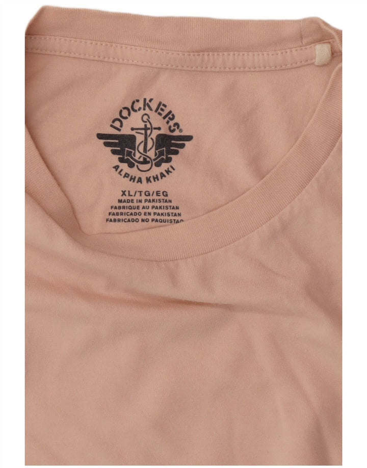 DOCKERS Herren T-Shirt Top XL Pink