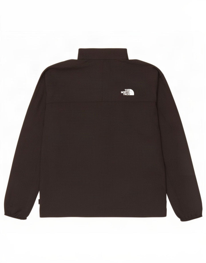 The North Face Herren-Pullover-Trainingsanzugoberteil mit Reißverschluss und Halsausschnitt, groß, schwarz gepunktet
