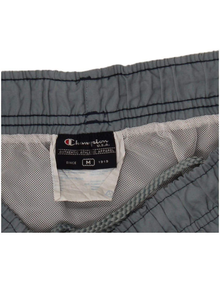 Champion Herren-Badeshorts aus mittelblauem Polyester