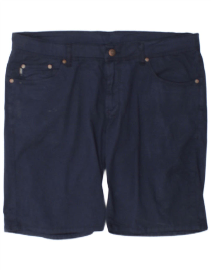 Armani Herren Freizeitshorts W36 Große marineblaue Baumwolle