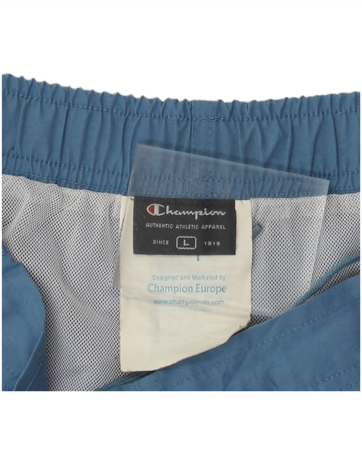 Champion Herren-Badeshorts, groß, blau, Polyester