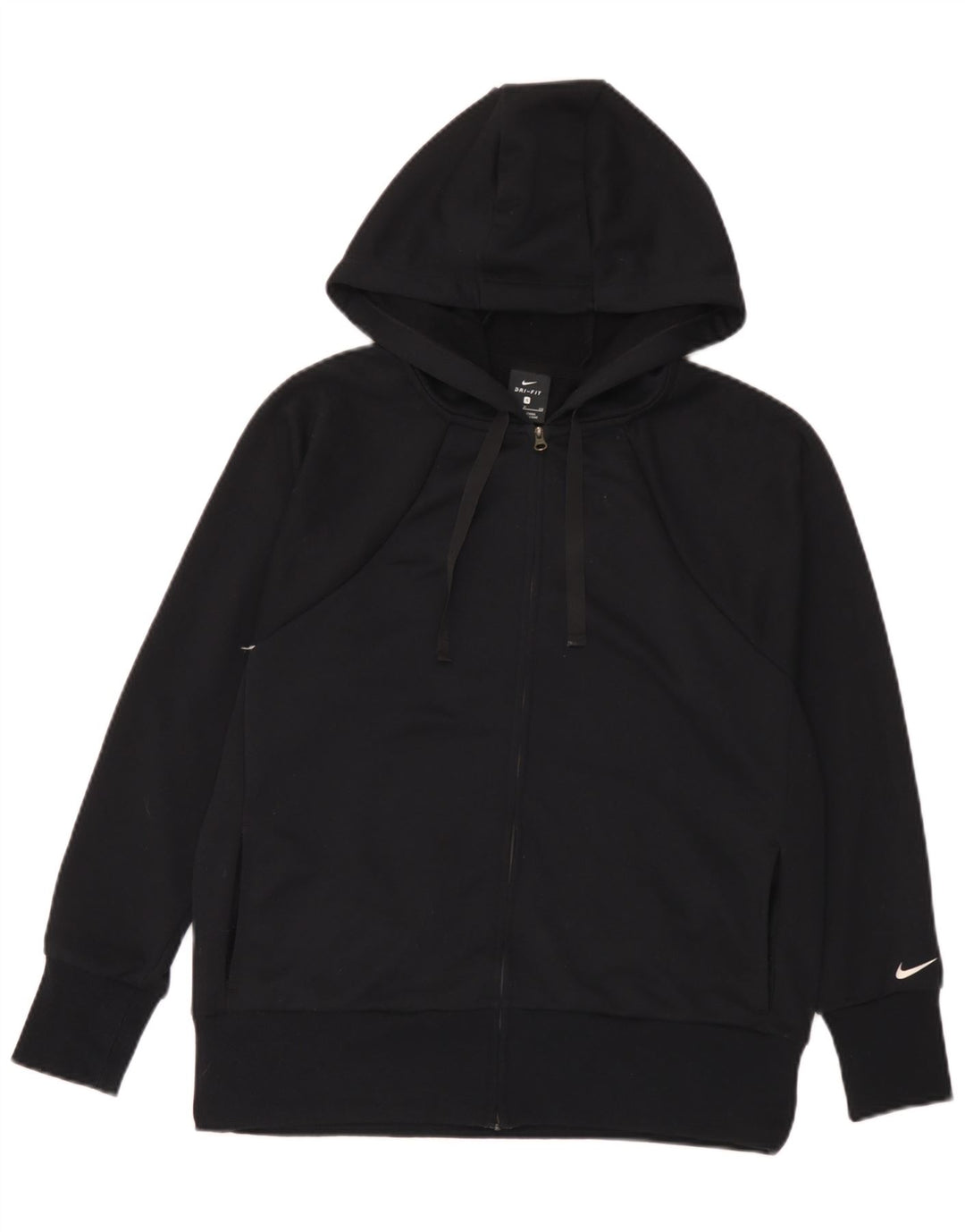 Nike Herren Dri Fit Zip Hoodie Pullover Small Schwarz