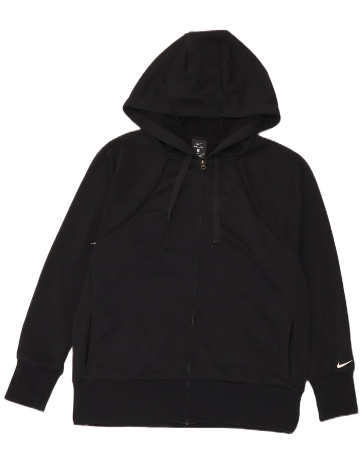 Nike Herren Dri Fit Zip Hoodie Pullover Small Schwarz