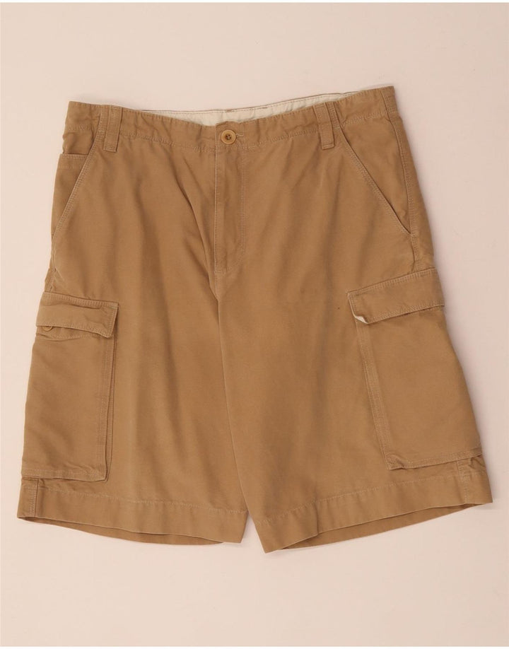 TIMBERLAND Herren Cargoshorts W32 Mittelbeige Baumwolle