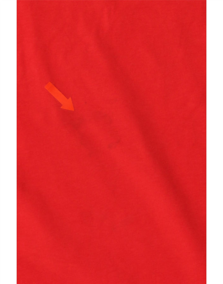 La Martina Jungen-T-Shirt mit Grafik, 9–10 Jahre, Rot