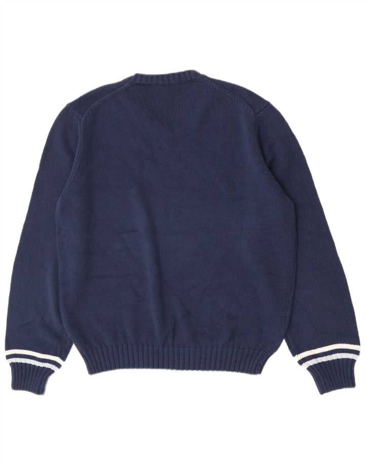 Marina Yachting Herren-Pullover mit V-Ausschnitt, Größe L, Marineblau