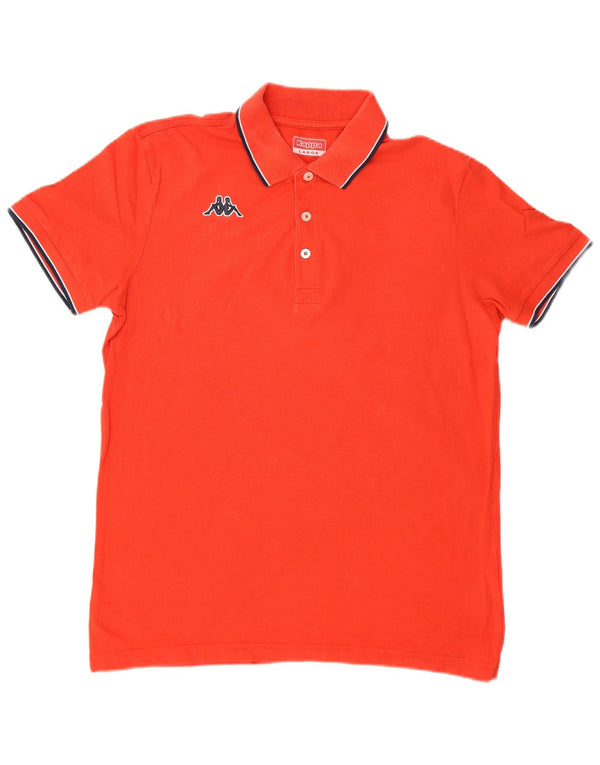 Kappa Herren Poloshirt Large Rot