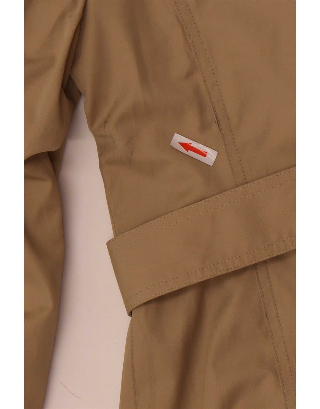 Michael Kors Damen Trenchcoat UK 10 Small Beige Baumwolle