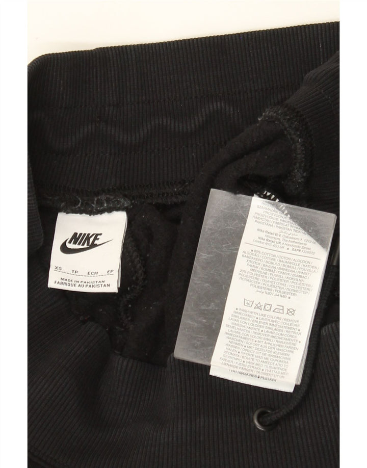 NIKE Damen-Trainingshose, Jogginghose, UK 6, XS, Schwarz, Baumwolle