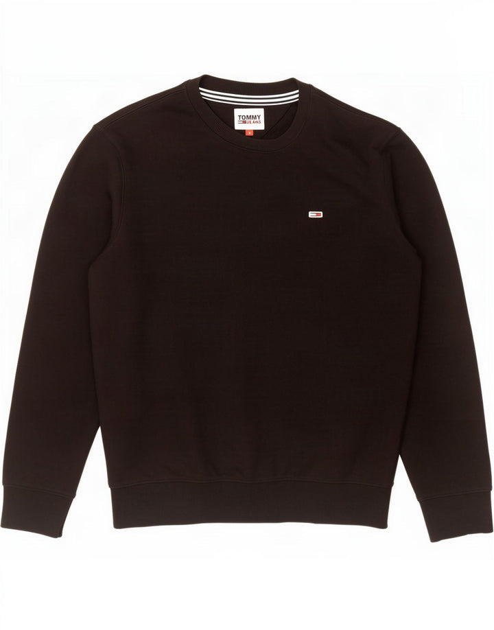 Tommy Hilfiger Herren Sweatshirt Pullover Small Schwarz