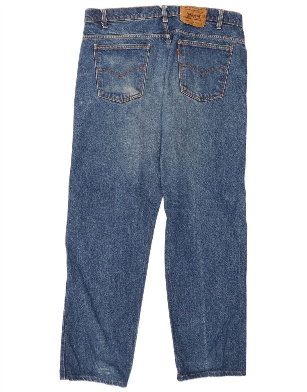 Levi's Herren 505 Straight Jeans W38 L30 Blau