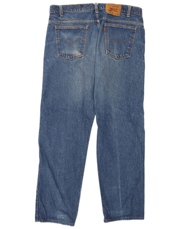 Levi's Herren 505 Straight Jeans W38 L30 Blau