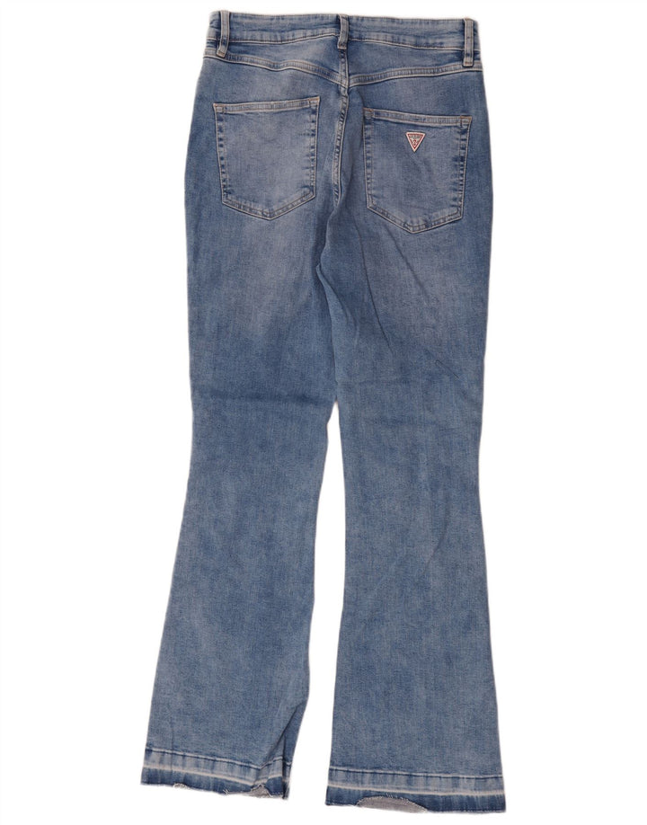 Guess Bootcut-Jeans für Damen, W30, L30, blaue Baumwolle