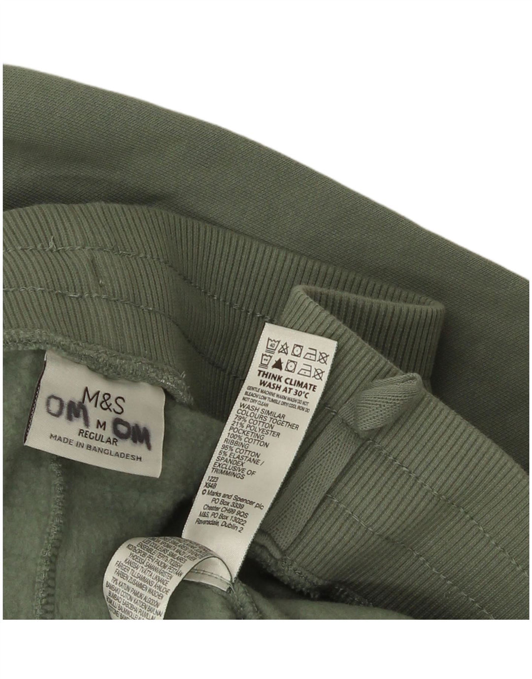 Marks & Spencer Herren-Trainingshose, normal, mittelgrün