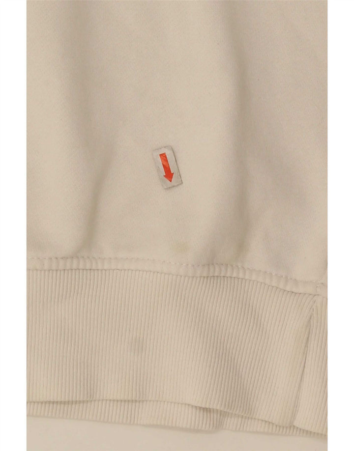 Russell Athletic Damen-Sweatshirt mit Grafik, Gr. 14, mittelgrau, gebrochenes Weiß