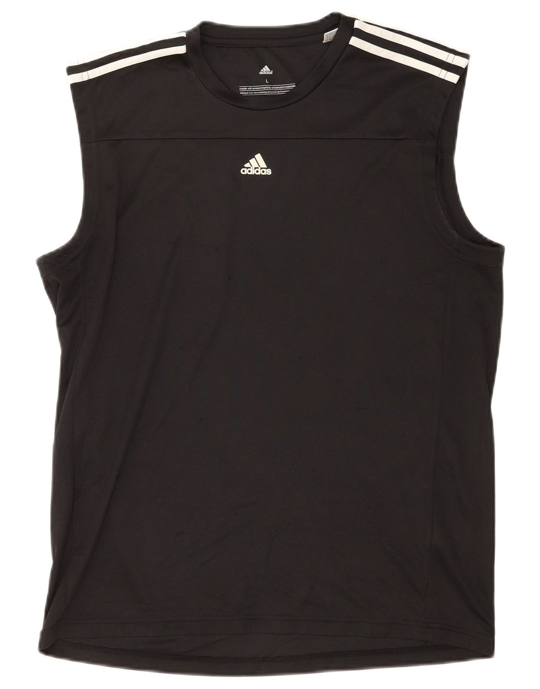 Adidas Herren Climalite Weste Top Large Schwarz Polyester
