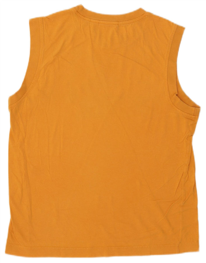 Puma Herren Graphic Vest Top Mittelgelb