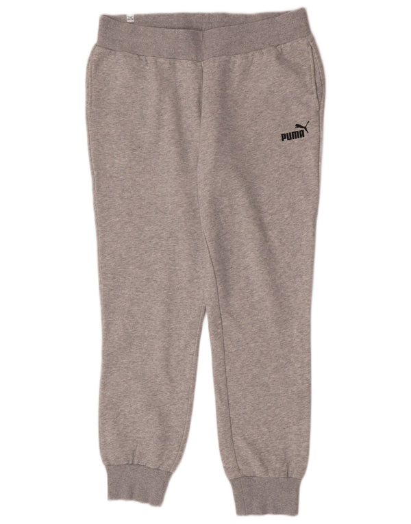 Puma Damen Trainingshose Jogger UK 16 Large Grau meliert