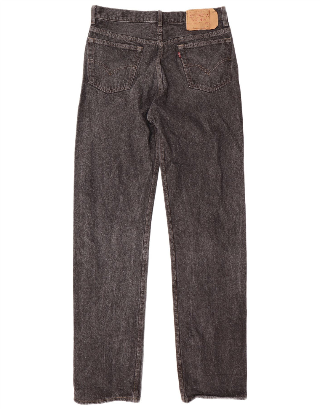 LEVI'S Herren Straight Jeans W36 L36 Graue Baumwolle