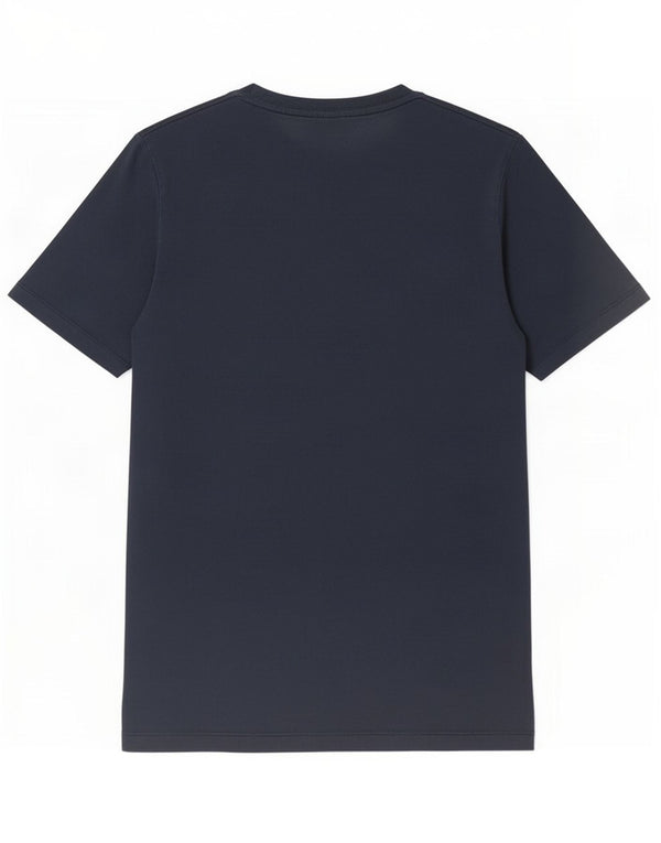 Jack & Jones Mens Graphic T-Shirt Top Small Navy Blue Cotton