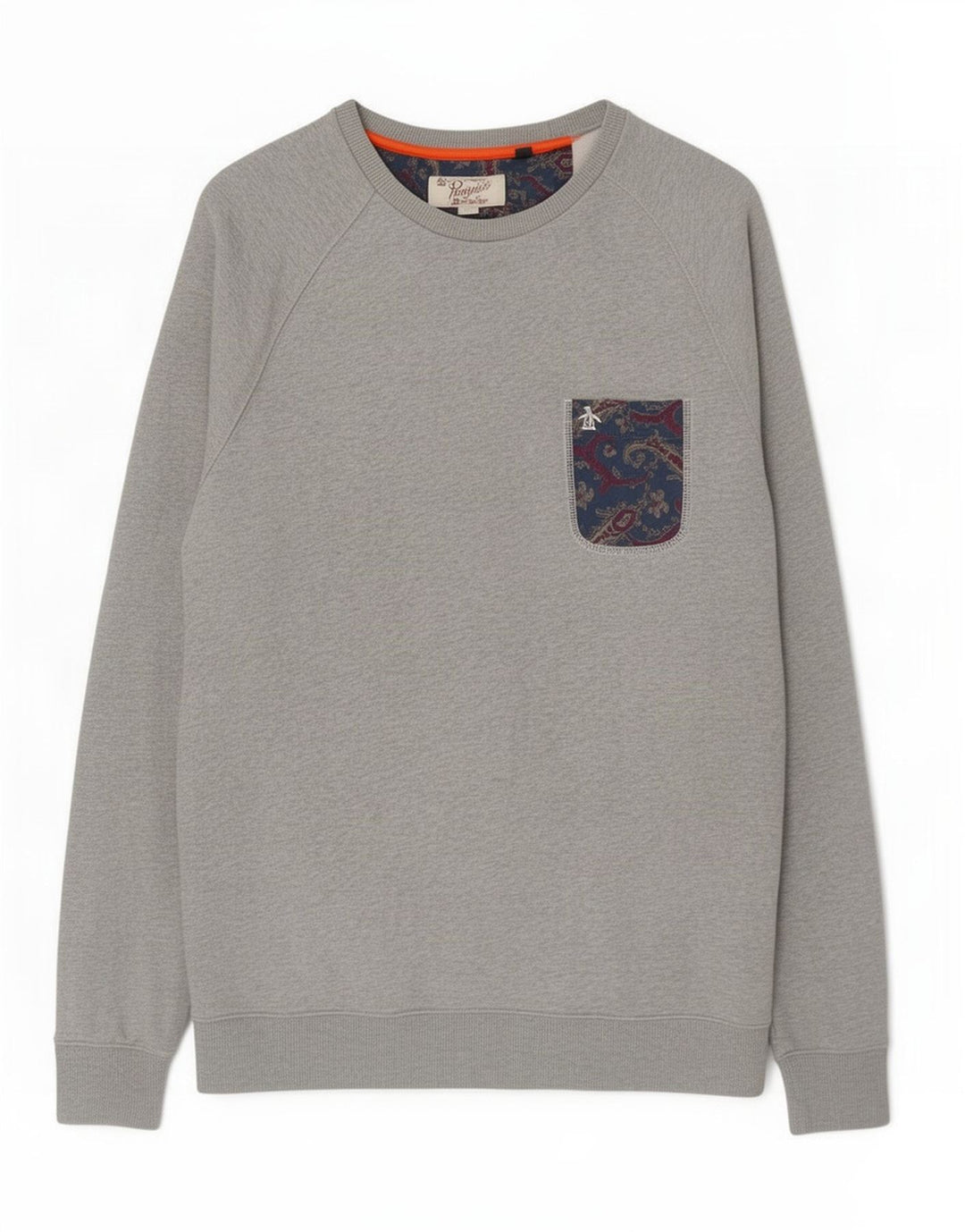 Penguin Herren Sweatshirt Pullover XL Grau