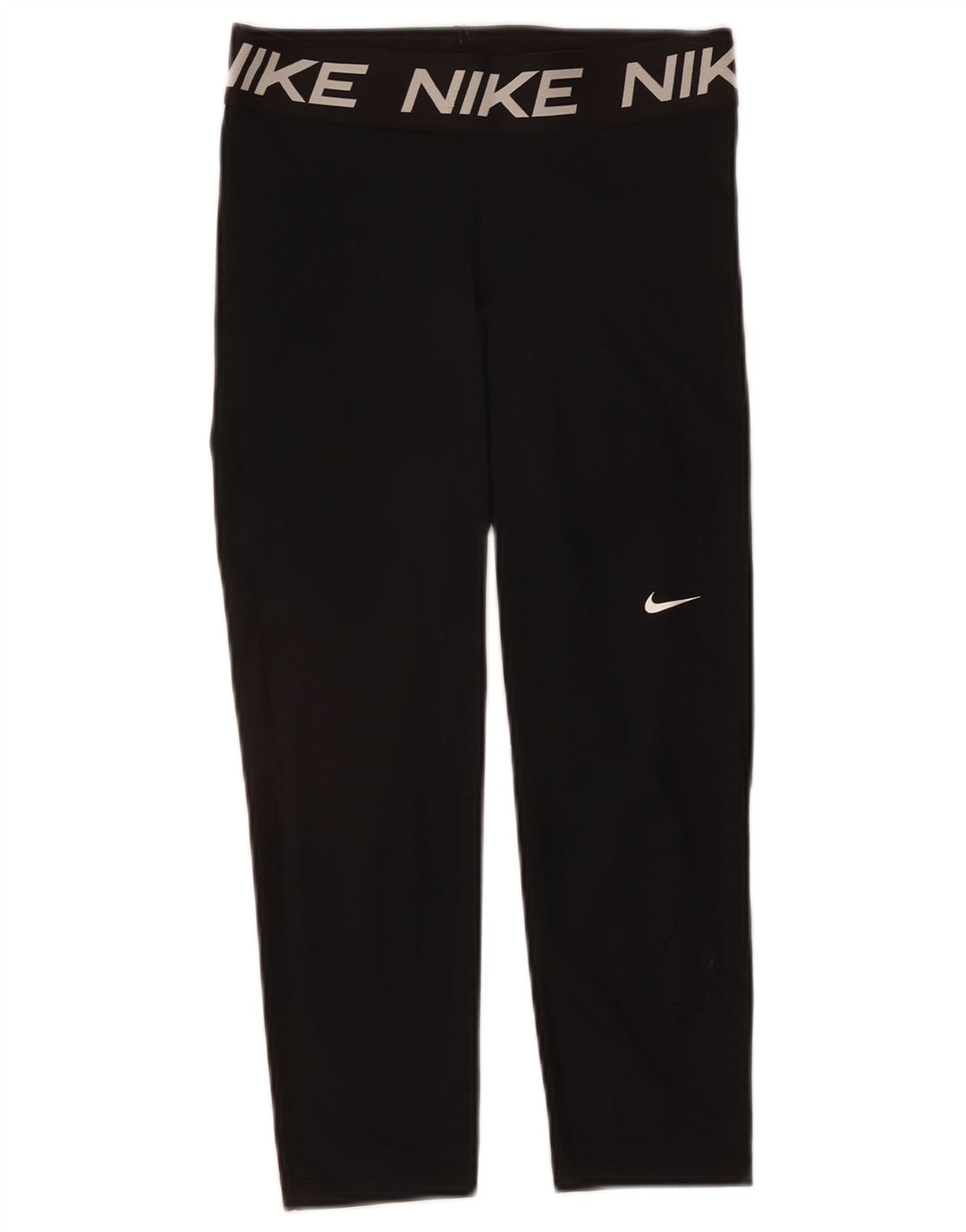 NIKE Damen Capri-Leggings mit Grafik, UK 12, Mittelschwarz, Polyester