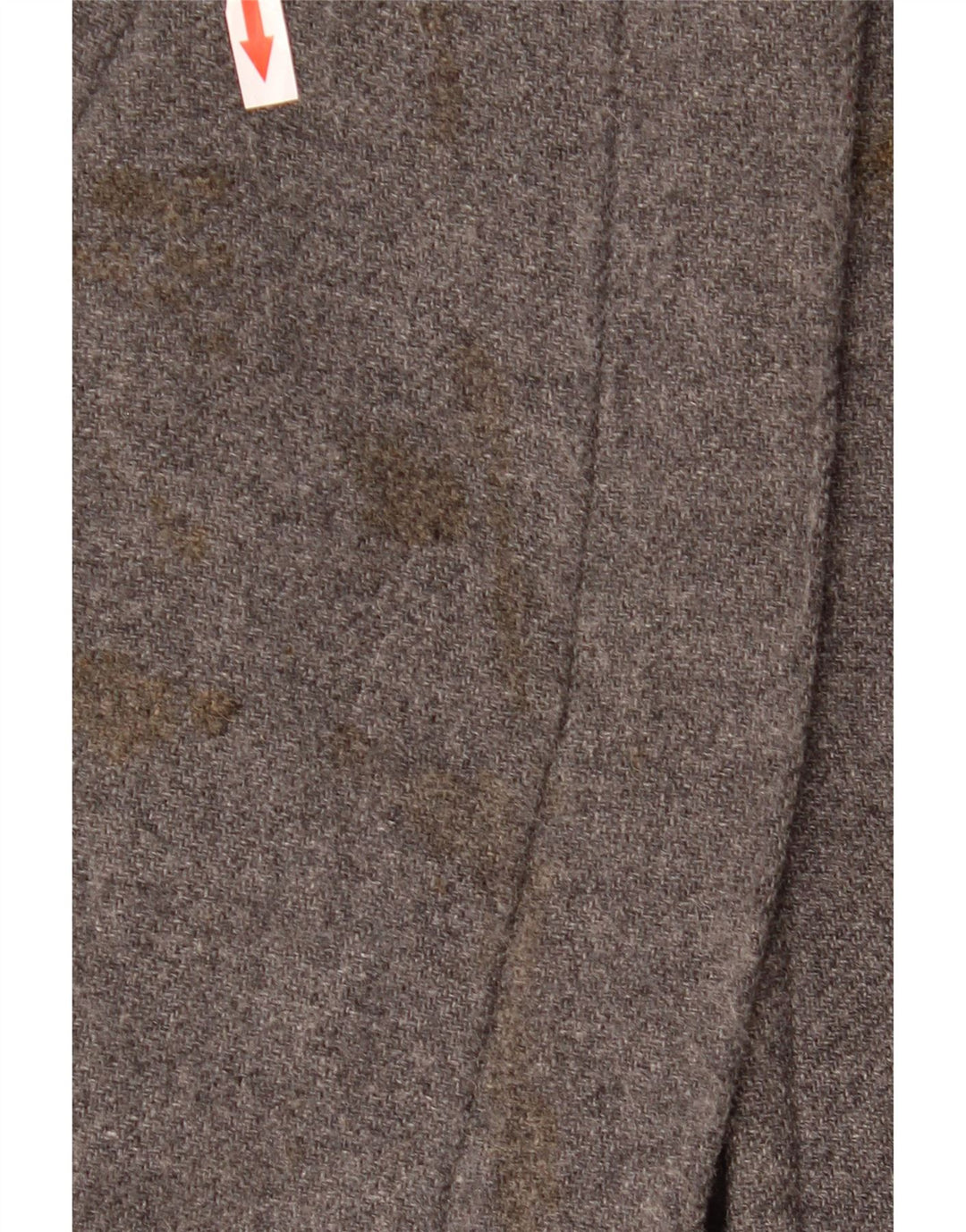 Zara Damen Übergroßer Mantel UK 10 Small Graue Wolle