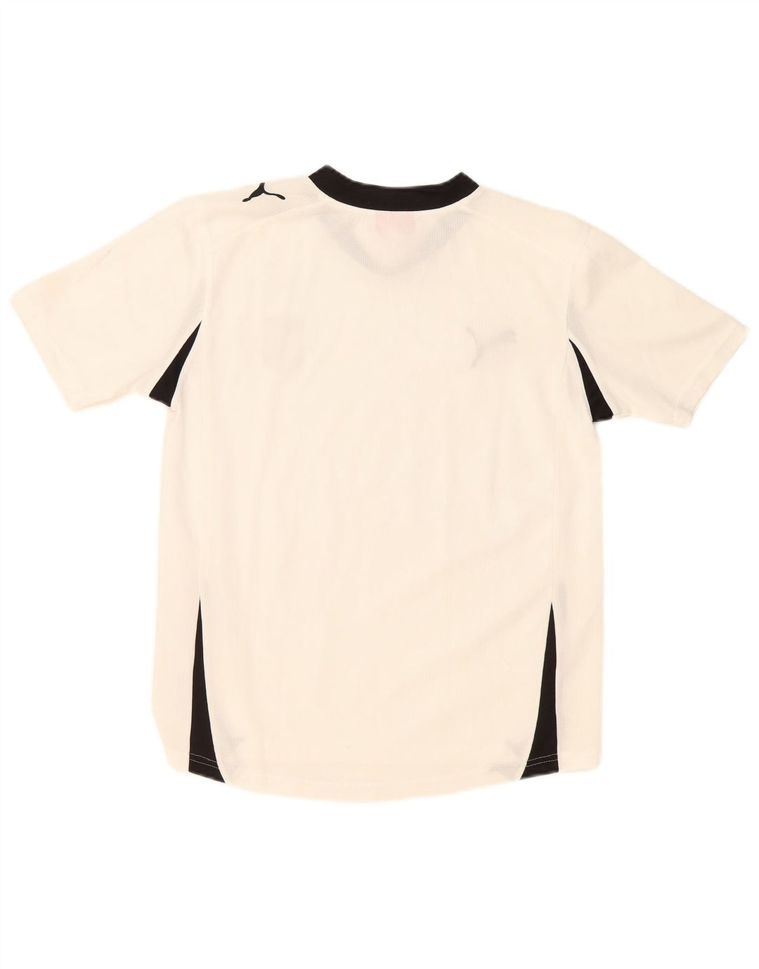 Puma T-Shirt für Jungen, 13–14 Jahre, weißes Farbblockdesign