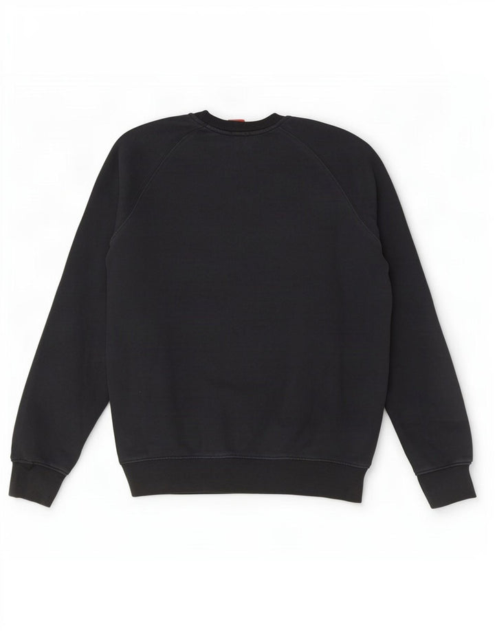 Hugo Boss Herren-Sweatshirt, groß, marineblau, Baumwolle