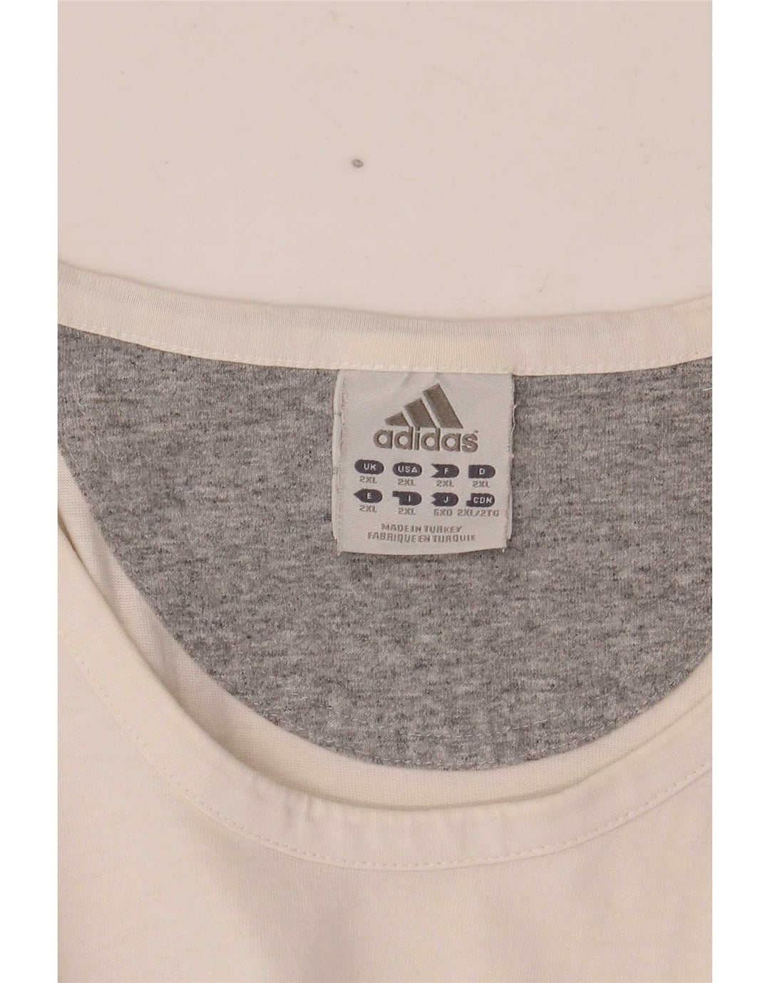 Adidas Herren Weste Top 2XL Weiß