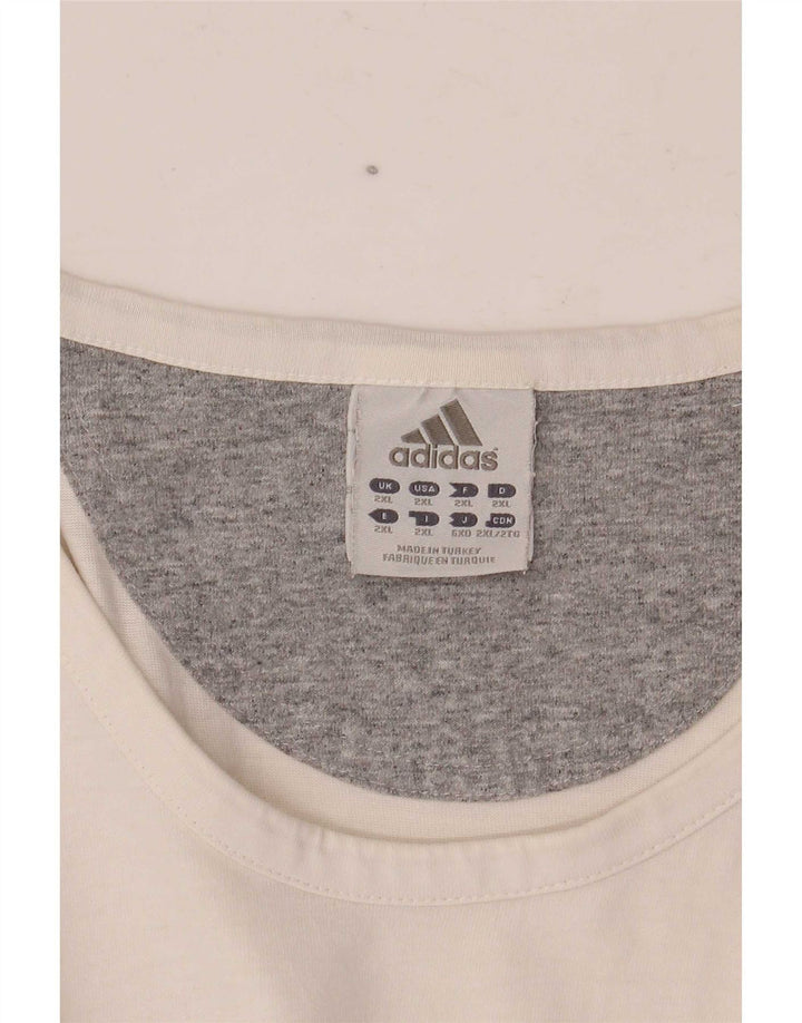 Adidas Herren Weste Top 2XL Weiß