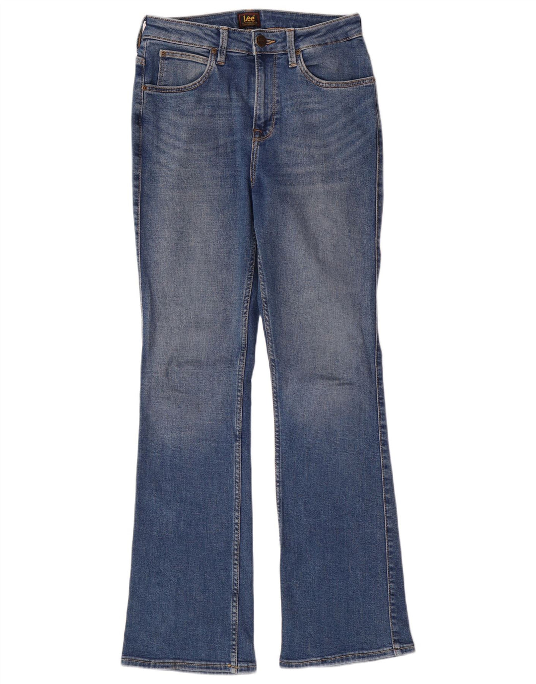 LEE Womens Bootcut Jeans W28 L30 Blue