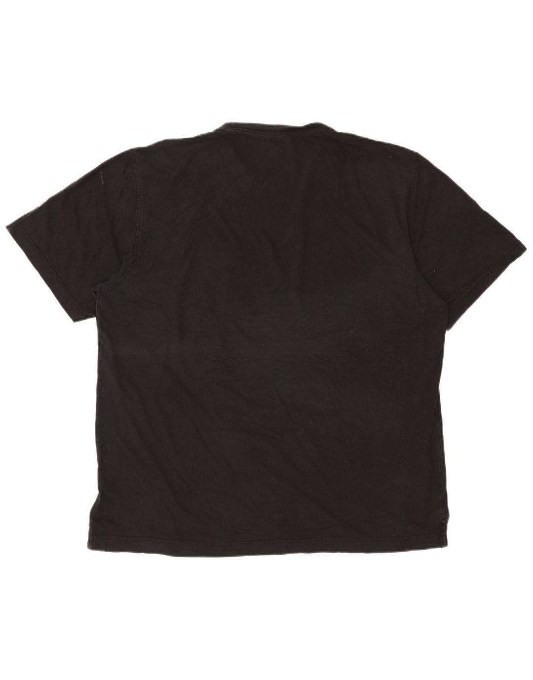 Izod Herren T-Shirt Top XL Schwarz Baumwolle