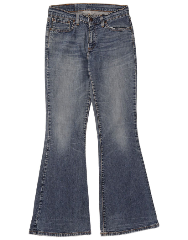 Levi's Damen 544 Flared Jeans W28 L32 Blaue Baumwolle