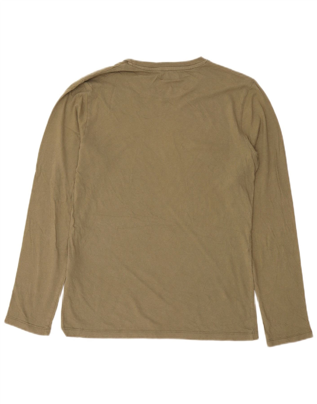 JACK & JONES Herren Top Langarm XS Khaki Baumwolle