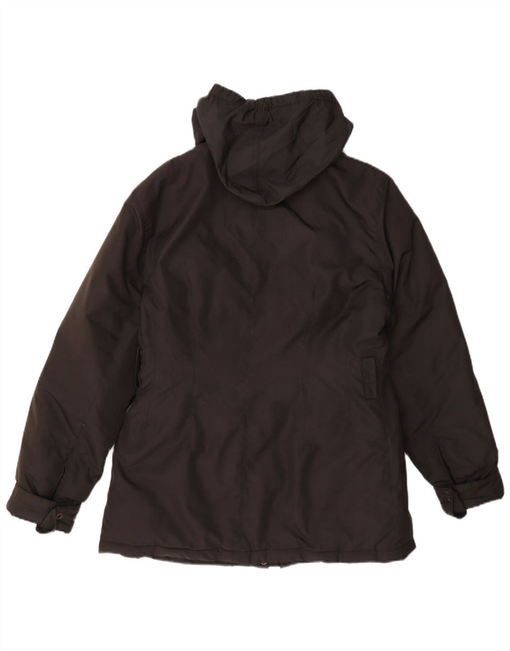 Refrigue Damen-Parka mit Kapuze, UK 12, Mittelgrau, Polyester