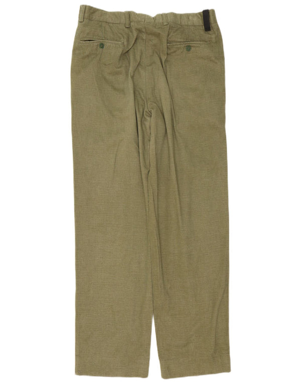 Valentino Mens Pegged Chino Hose IT 52 XL W38 L32 Grün