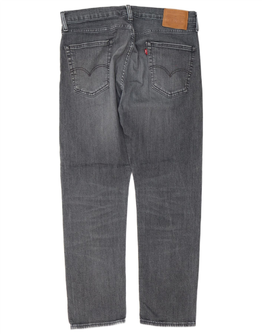Levi's Herren 502 Tapered Jeans W33 L30 Graue Baumwolle