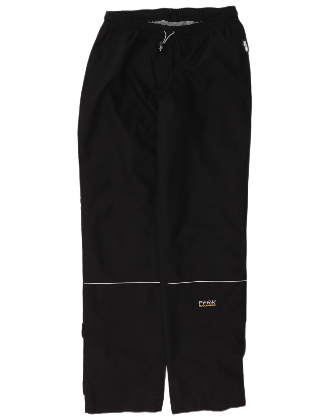 Peak Performance Herren-Windbreaker-Hose, groß, aus schwarzem Polyester