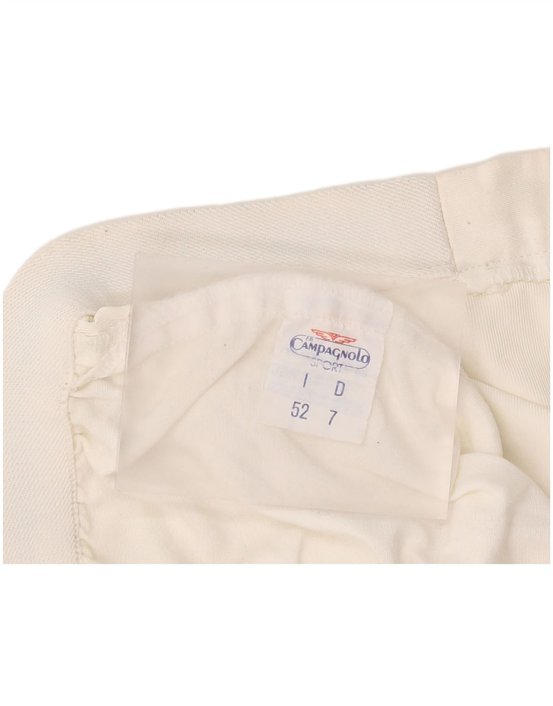 CAMPAGNOLO Herren Chinoshorts IT 52 XL W36 Weiß Polyester