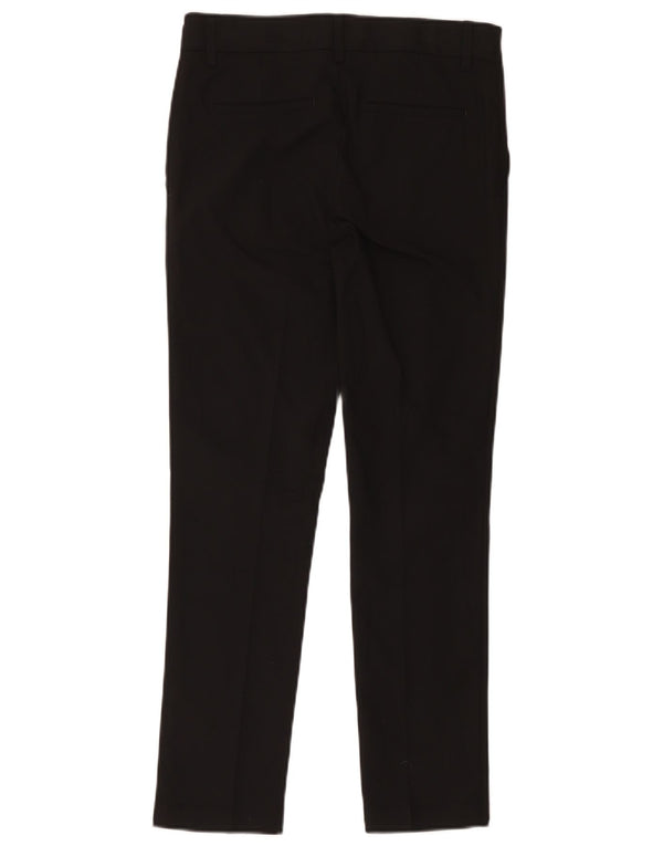 Marks & Spencer Slim-Anzughose für Jungen, 12–13 Jahre, W32, L27, schwarzes Polyester